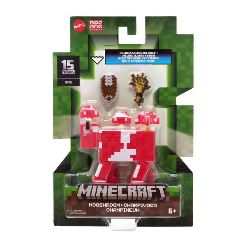 Minecraft Mooshroom Action Figure - ألعاب